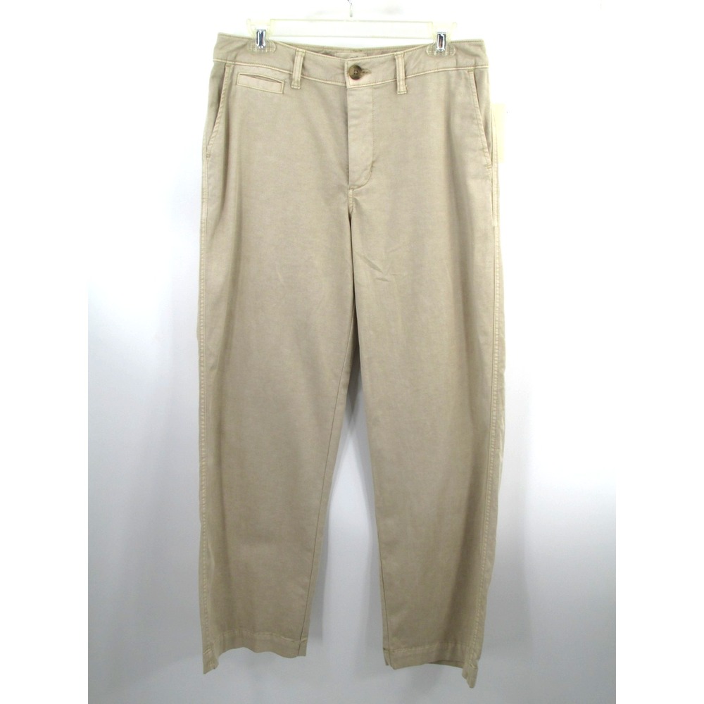NWT UNIVERSAL THREAD Casual Khaki Pants Women 10 Tan Stretch Preppy School Work